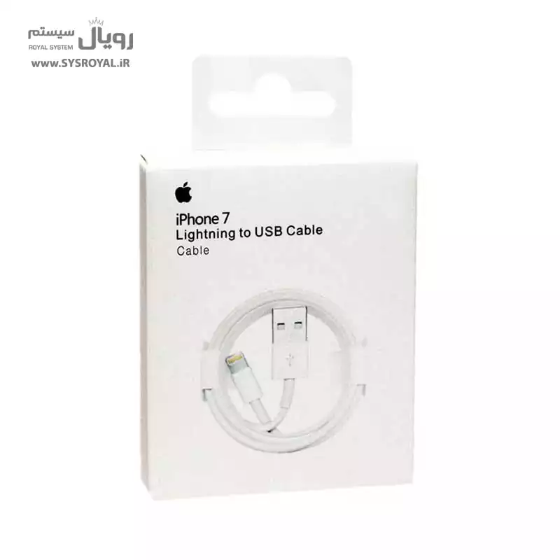 کابل شارژ یو اس بی به لایتنینگ آیفون LIGHTNING TO USB